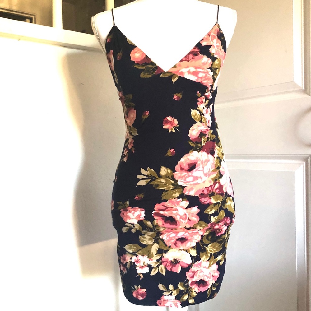 Floral Bodycon Dress